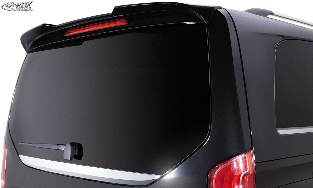 Roof Spoiler for MERCEDES V-Class W447 (2014-present) (for Tailgate / Single Trunk, also for AMG-Line) Rear Wing Trunk Spoiler - RDX - Rear Spoiler - RDX - RDDS157