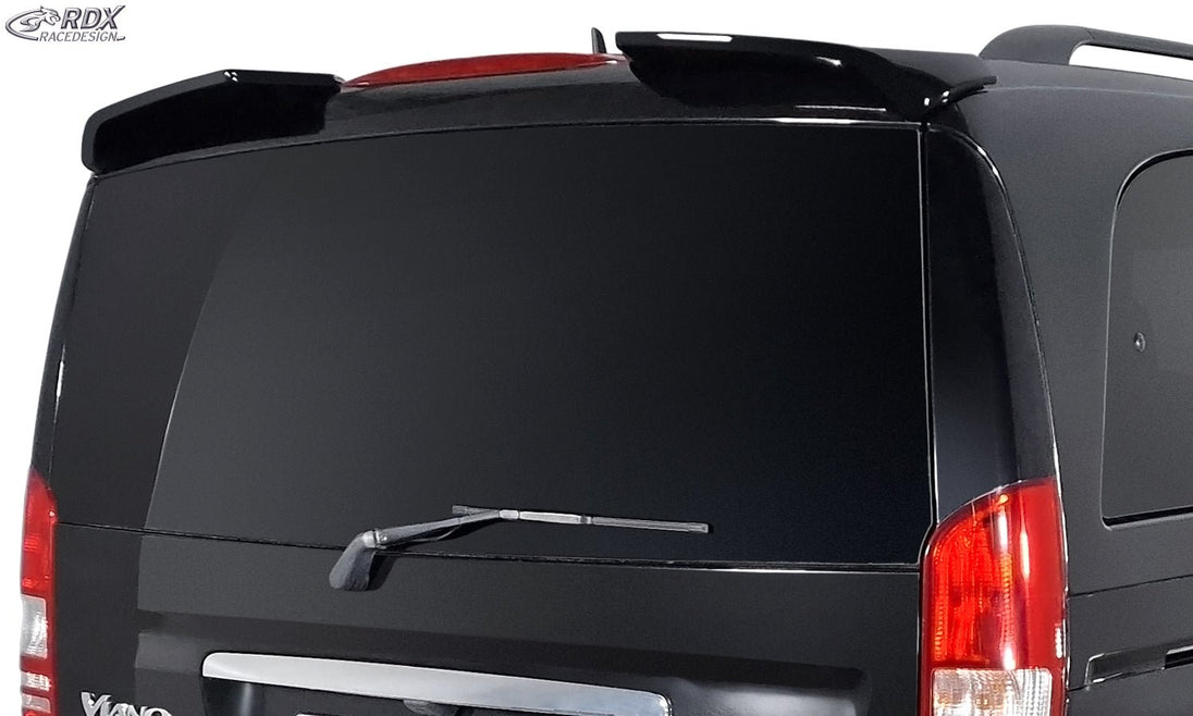 Roof Spoiler for MERCEDES Vito & Viano 639 (2003-2014) (for Tailgate / Single Trunk) Rear Wing Trunk Spoiler - RDX - Rear Spoiler - RDX - RDDS172