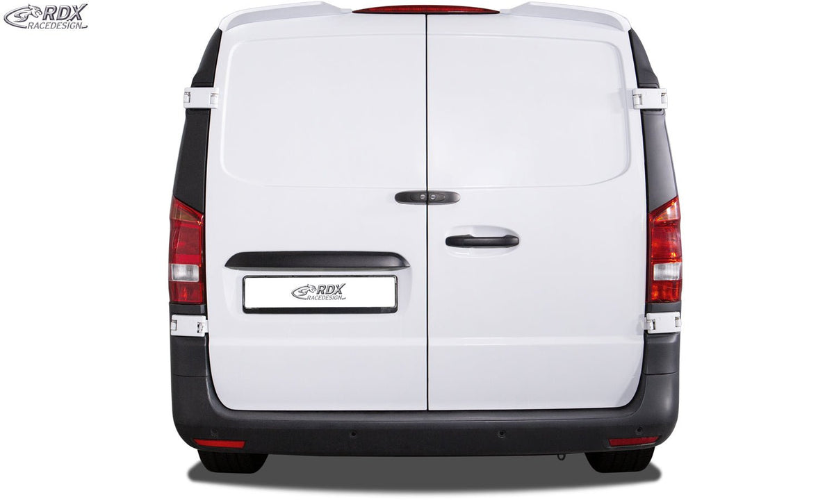 Roof Spoiler for MERCEDES Vito W447 (2014-present) (for Barn doors) Rear Wing Trunk Spoiler - RDX - Rear Spoiler - RDX - RDDS156