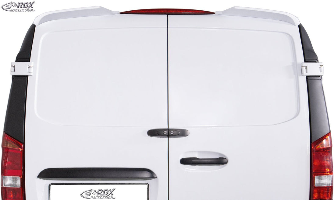 Roof Spoiler for MERCEDES Vito W447 (2014-present) (for Barn doors) Rear Wing Trunk Spoiler - RDX - Rear Spoiler - RDX - RDDS156
