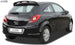 Roof Spoiler for OPEL Corsa D (3-doors) "OPC Look" - RDX - Rear Spoiler - RDX - RDDS113