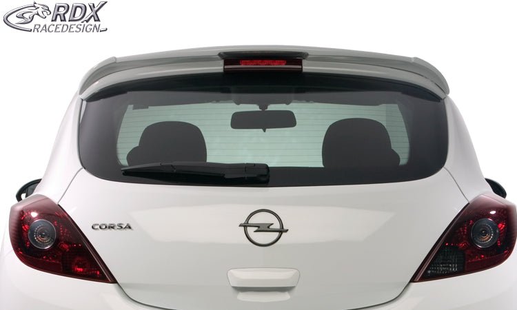 Roof Spoiler for OPEL Corsa D (3-doors) - RDX - Rear Spoiler - RDX - RDDS036
