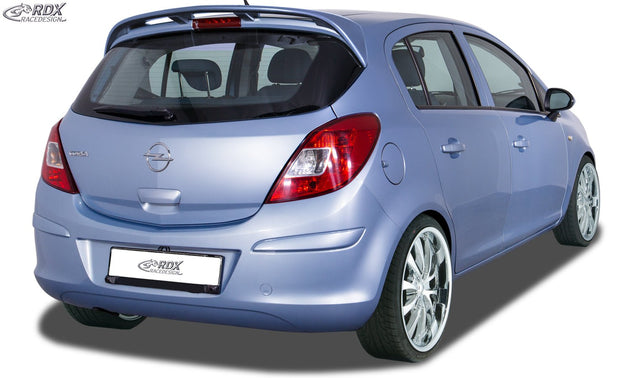 Roof Spoiler for OPEL Corsa D (4/5-doors) "OPC Look" Rear Wing - RDX - Rear Spoiler - RDX - RDDS114