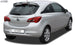 Roof Spoiler for OPEL Corsa E (3-doors) "OPC Look" - RDX - Rear Spoiler - RDX - RDDS111