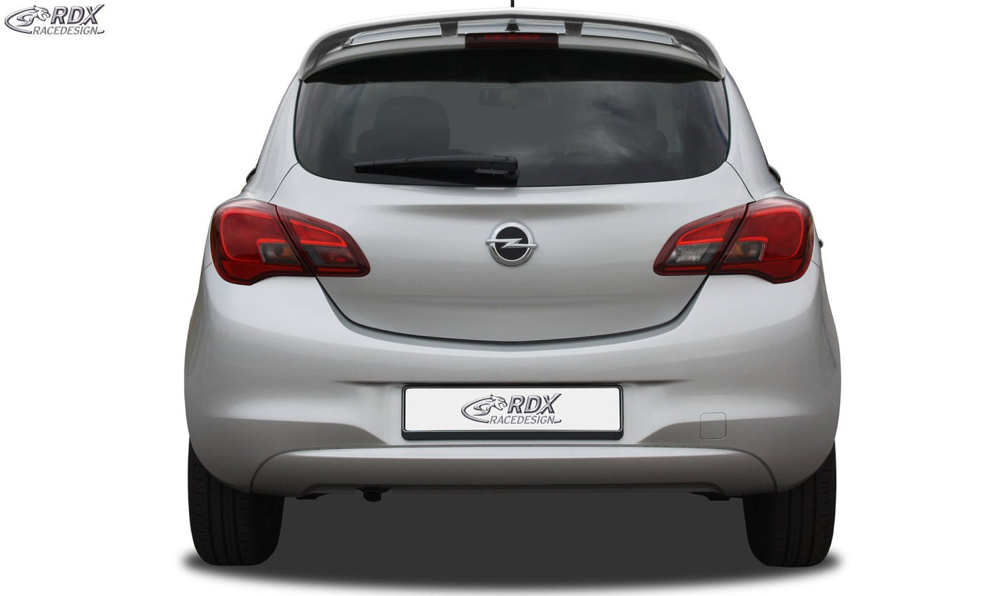 Roof Spoiler for OPEL Corsa E (3-doors) "OPC Look" - RDX - Rear Spoiler - RDX - RDDS111