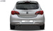 Roof Spoiler for OPEL Corsa E (3-doors) "OPC Look" - RDX - Rear Spoiler - RDX - RDDS111