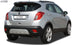 Roof Spoiler for OPEL Mokka & Mokka X & BUICK Encore - RDX - Rear Spoiler - RDX - RDDS110