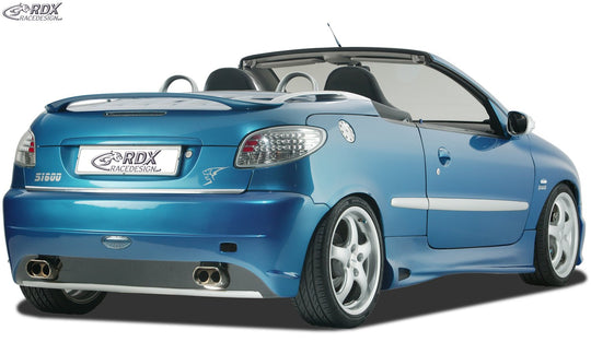 Roof Spoiler for PEUGEOT 206 CC - RDX - Rear Spoiler - RDX - RDDS047B