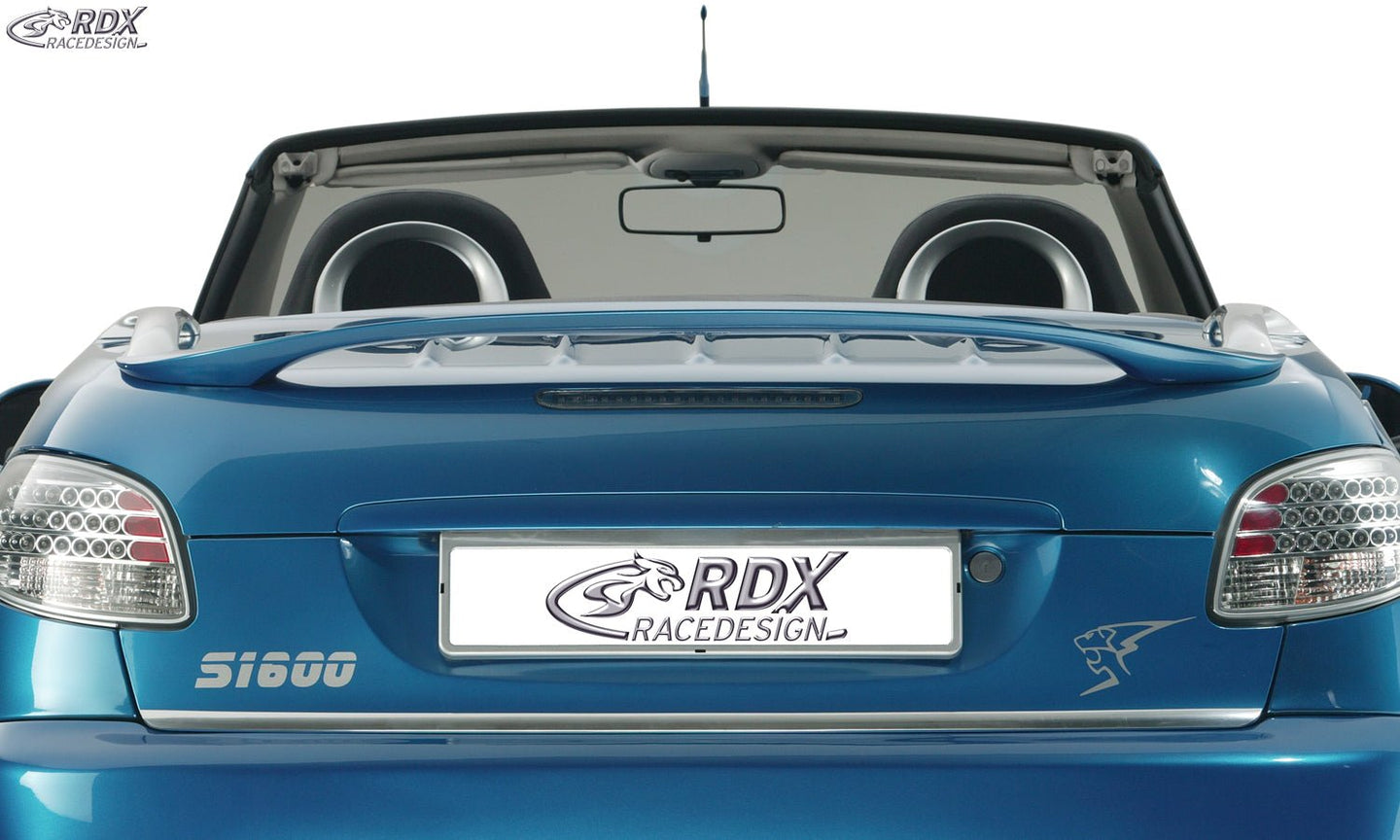Roof Spoiler for PEUGEOT 206 CC - RDX - Rear Spoiler - RDX - RDDS047B
