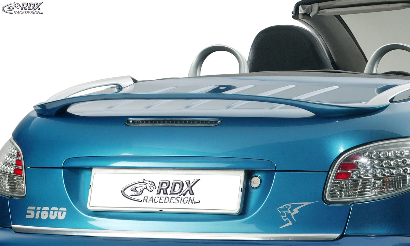 Roof Spoiler for PEUGEOT 206 CC - RDX - Rear Spoiler - RDX - RDDS047B