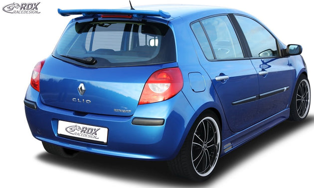 Roof Spoiler for RENAULT Clio 3 Phase 1 / 2 - RDX - Rear Spoiler - RDX - RDHFU06-06