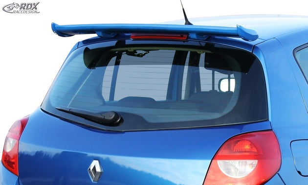 Roof Spoiler for RENAULT Clio 3 Phase 1 / 2 - RDX - Rear Spoiler - RDX - RDHFU06-06
