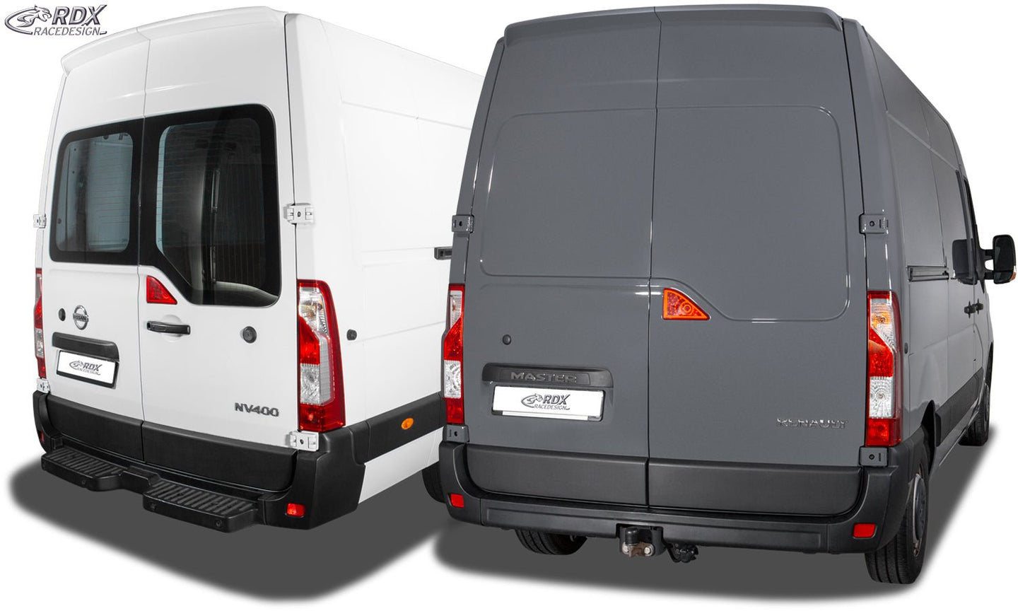 Roof Spoiler for RENAULT Master H2 & OPEL / VAUXHALL Movano H2 & NISSAN NV400 H2 & NISSAN Interstar H2 Rear Spoiler Wing - RDX - Rear Spoiler - RDX - RDDS182