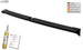 Roof Spoiler for RENAULT Master H2 & OPEL / VAUXHALL Movano H2 & NISSAN NV400 H2 & NISSAN Interstar H2 Rear Spoiler Wing - RDX - Rear Spoiler - RDX - RDDS182