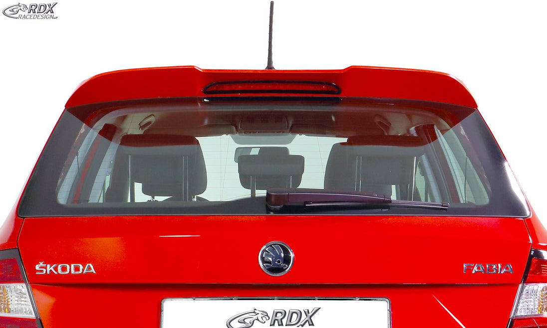 Roof Spoiler for SKODA Fabia 3 (NJ/5J) Rear Wing - RDX - Rear Spoiler - RDX - RDDS145