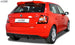 Roof Spoiler for SKODA Fabia 3 (NJ/5J) Rear Wing - RDX - Rear Spoiler - RDX - RDDS145