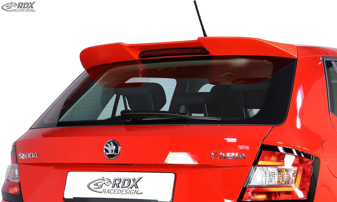 Roof Spoiler for SKODA Fabia 3 (NJ/5J) Rear Wing - RDX - Rear Spoiler - RDX - RDDS145
