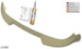 Roof Spoiler for VW Caddy 2K 2KN (2015-2020) for Single Trunk Rear Wing Trunk Spoiler - RDX - RDX - RDDS163