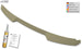 Roof Spoiler for VW Caddy SB 2K 2KN (2020+) & FORD Tourneo Connect SK SKN (2022+) for Single Trunk Rear Wing Trunk Spoiler - RDX - RDX - RDDS162