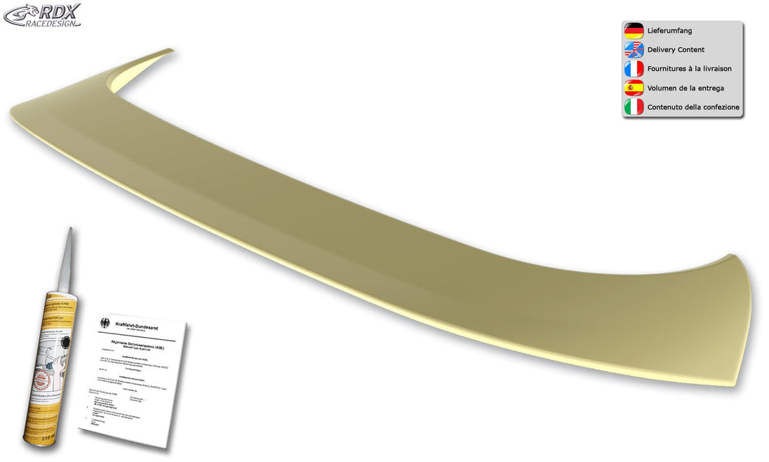 Roof Spoiler for VW Passat (CJ / B9 /2024+) - RDX - Rear Spoiler - RDX - RDDS204