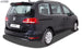Roof Spoiler for VW Sharan 7N 2010-2022 & SEAT Alhambra 7N 2010-2022 Rear Wing Trunk Spoiler - RDX - Rear Spoiler - RDX - RDDS174