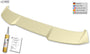 Roof Spoiler for VW Sharan 7N 2010-2022 & SEAT Alhambra 7N 2010-2022 Rear Wing Trunk Spoiler - RDX - Rear Spoiler - RDX - RDDS174