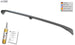 Roof Spoiler for VW T7 Multivan / California (ST / 2021+) Tailgate Spoiler - RDX - Rear Spoiler - RDX - RDDS183