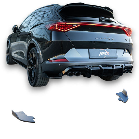 Heck-Seitensplitter Cupra Formentor (2020+) - APEX Glanzschwarz