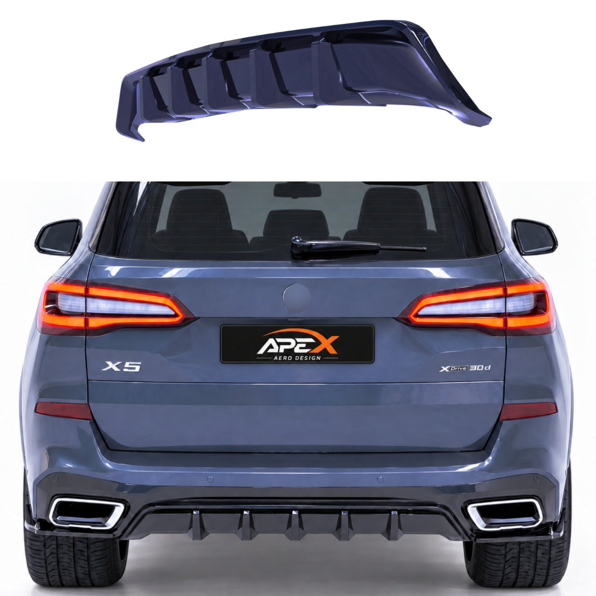Rear Diffuser BMW X5 G05 M Sport Pre-LCI (2018-2023)