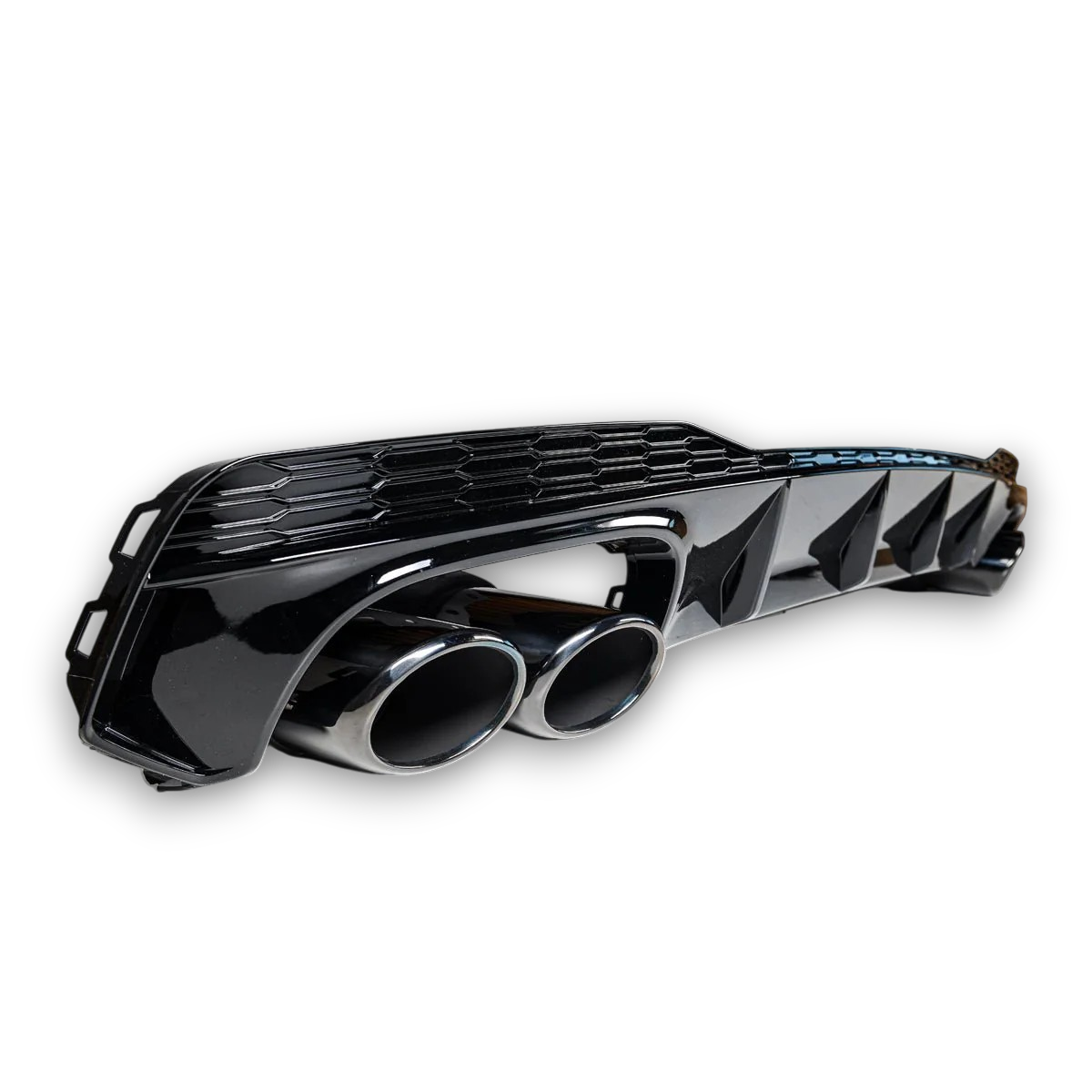 Rear Diffuser + Exhaust Tips Audi A7 4K S line (2019-2024) – view 2
