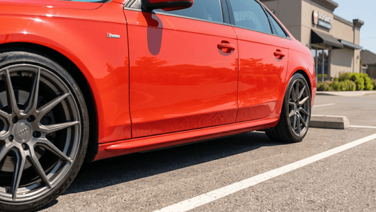 Side Blades Audi A4 B8 S-Line Look 2008-2016 - Embaladeiras - Bruma Mágica - 0102623