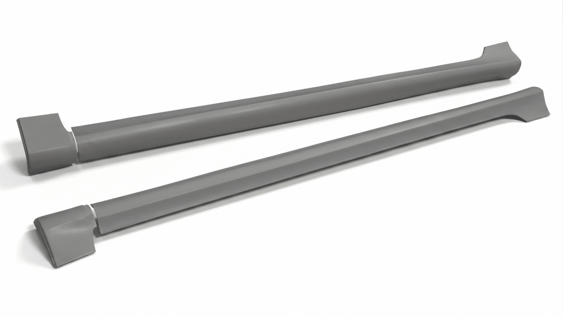 Side Skirts Audi A3 8P Sportback 5 Doors 2003-2013 - Embaladeiras - Componor - 0102614