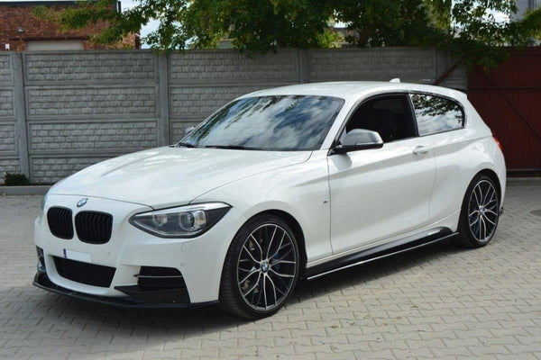 Side Skirts Diffusers suitable for BMW 1 M-Pack / M135i / M140i F21 / F21 Facelift - Side Skirts Diffusers - Maxton Design -  BM-1-F20-M-SD1G