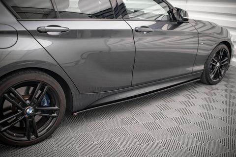 Side Skirts Diffusers V.1 for BMW 1 F20 M135i / M140i / M-Pack - Side Skirts Diffusers V.1 - Maxton Design -  BM-1-F20F-M-SD1G