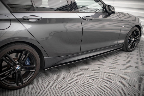 Side Skirts Diffusers V.1 for BMW 1 F20 M135i / M140i / M-Pack - Side Skirts Diffusers V.1 - Maxton Design -  BM-1-F20F-M-SD1G