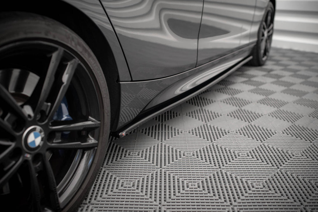 Side Skirts Diffusers V.1 for BMW 1 F20 M135i / M140i / M-Pack - Side Skirts Diffusers V.1 - Maxton Design -  BM-1-F20F-M-SD1G