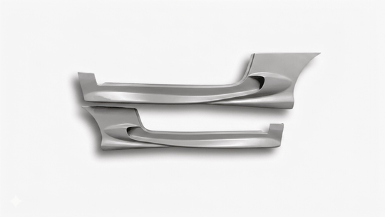 Side Skirts Hyundai Coupe VSL Furia 1996-2000 - Embaladeiras - Componor - 0102075