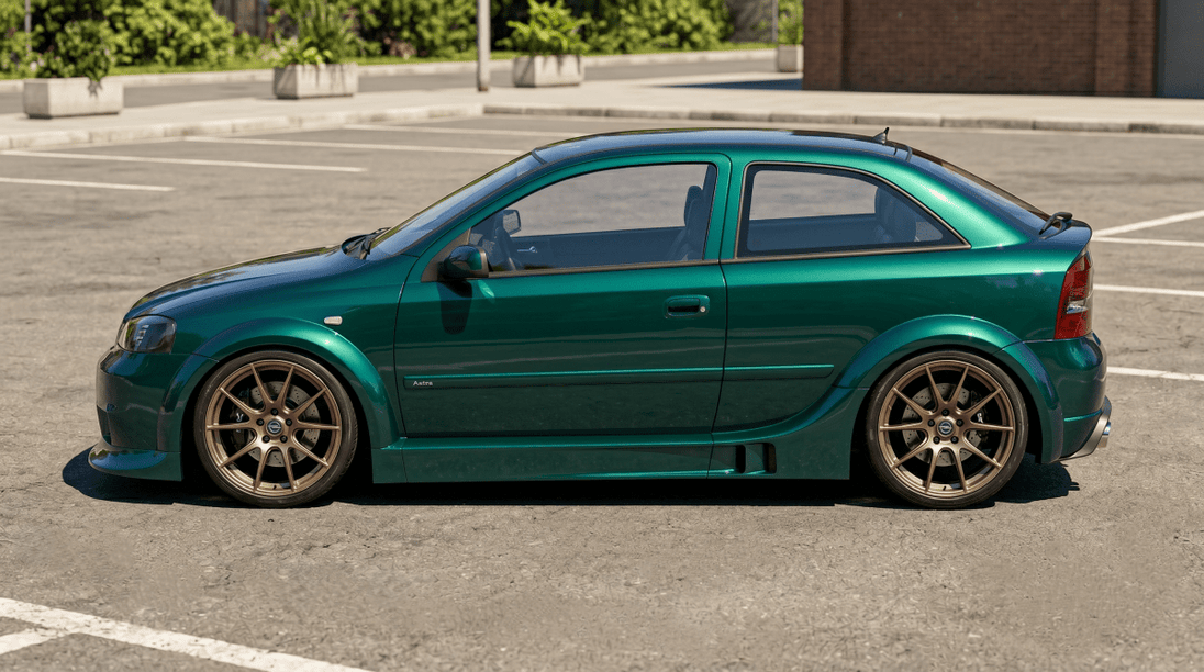 Side Skirts Opel Astra G Largo - Embaladeiras - Componor - 0102132