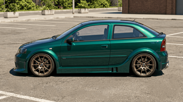 Side Skirts Opel Astra G Largo - Embaladeiras - Componor - 0102132