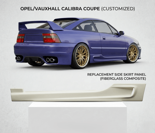Side Skirts Opel Calibra - Embaladeiras - Componor - 0102432