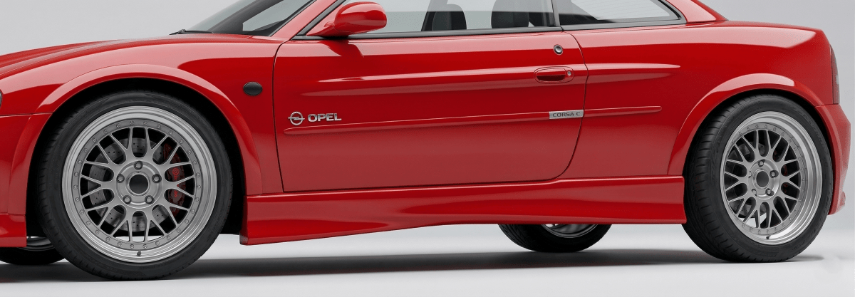 Side Skirts Opel Corsa C - Embaladeiras - Componor - 0102219