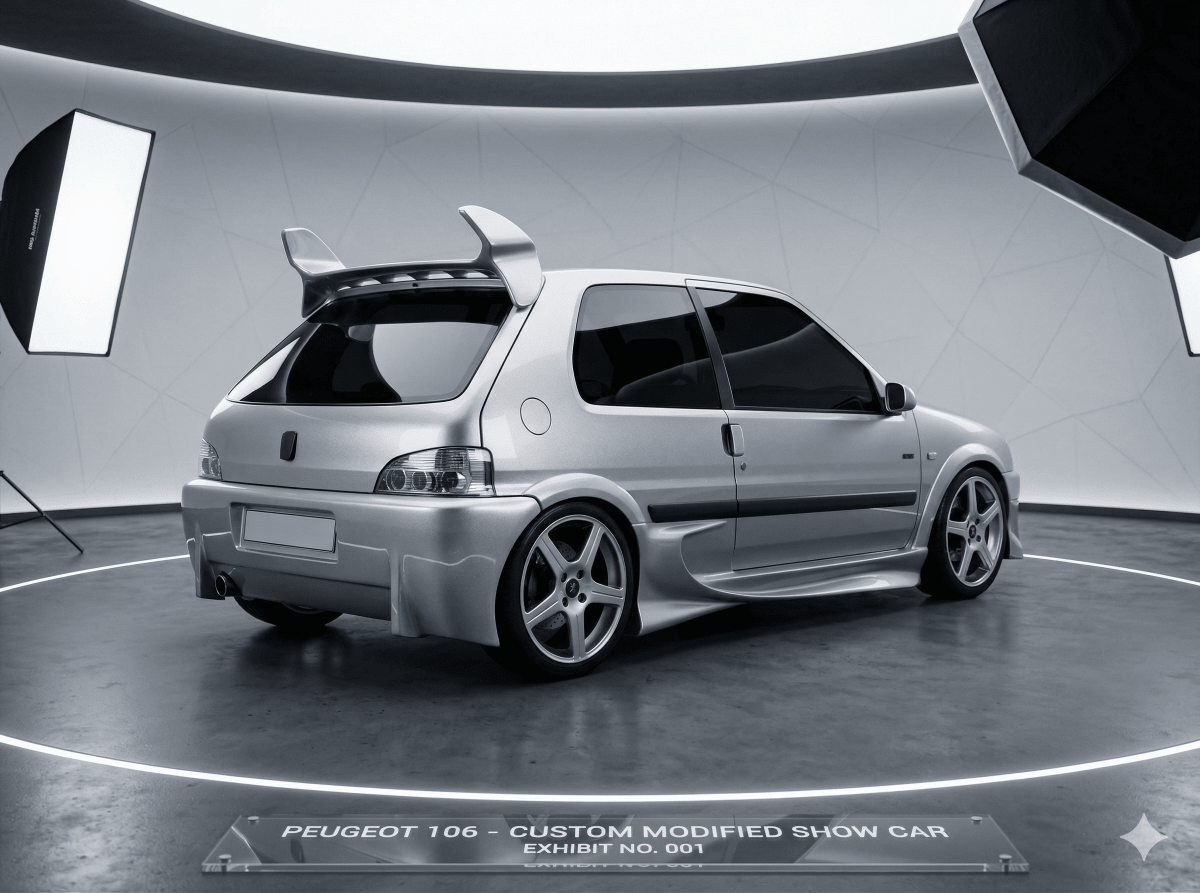 Side Skirts Peugeot 106 2oMod - Embaladeiras - Componor - 0102307