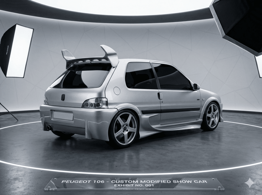 Side Skirts Peugeot 106 2oMod - Embaladeiras - Componor - 0102307