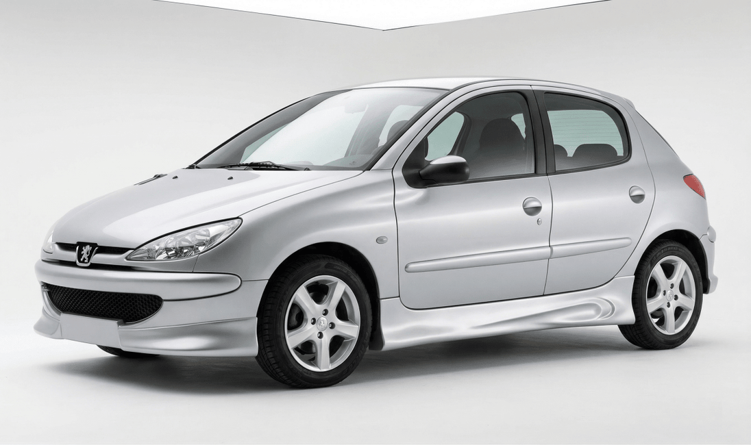 Side Skirts Peugeot 206 - Componor - 0102197