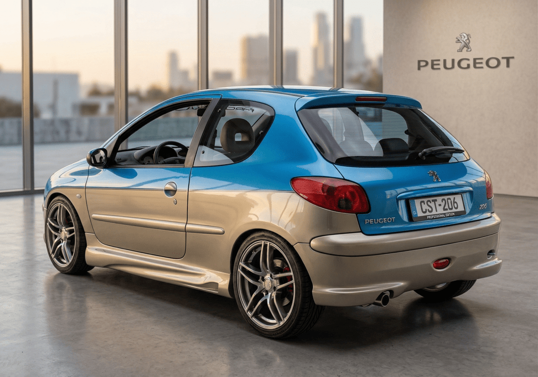 Side Skirts Peugeot 206 - Embaladeiras - Componor - 0102028