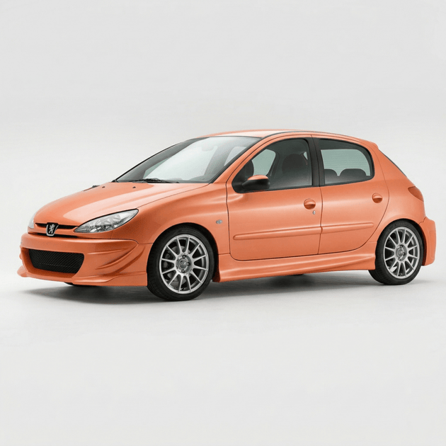 Side Skirts Peugeot 206 - Embaladeiras - Componor - 0102313