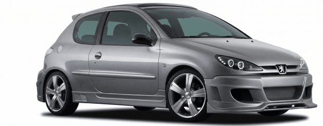 Side Skirts Peugeot 206 - Embaladeiras - Componor - 0102587