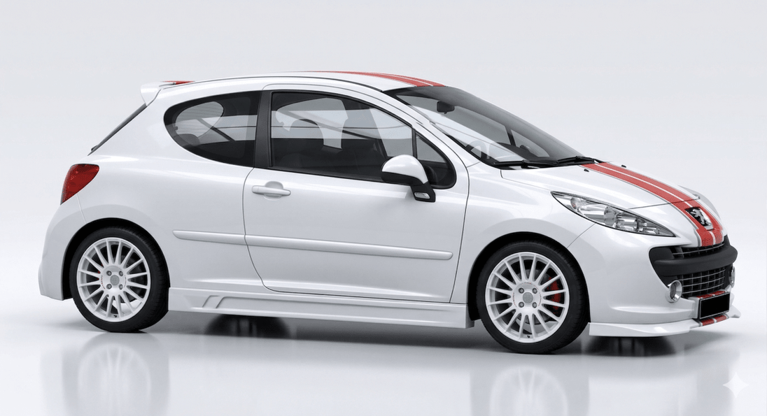 Side Skirts Peugeot 207 - Embaladeiras - Componor - 0102551