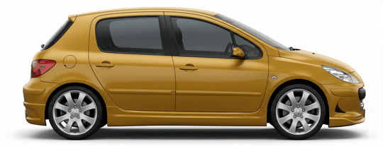 Side Skirts Peugeot 307 - Embaladeiras - Componor - 0102128
