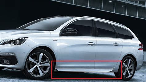 Side Skirts Peugeot 308 GTI - Embaladeiras - Componor - 0102022